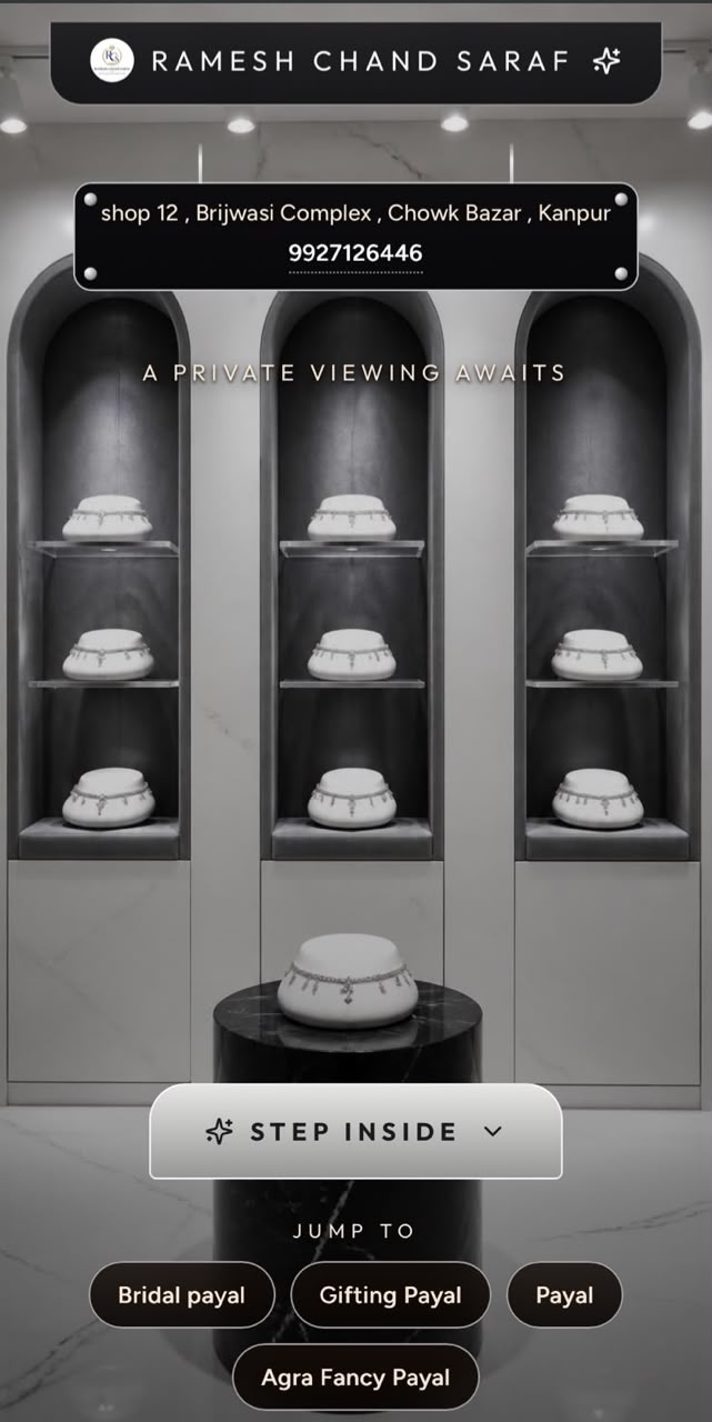 Sample Jooldo pocket showroom storefront